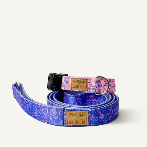 PetChef Kutyanyakorv Es Poraz Szett Rozsaszin Es Lila 2